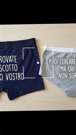 Signori e signore la nuova collezione intimo uomo e donna