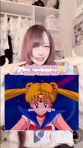 Sailor moon hair tutorial ♡ ˚୨୧⋆｡˚ ⋆