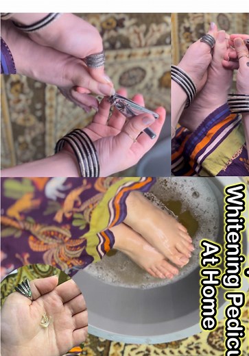DIY Feet Whitening Pedicure: 2 Easy Steps at Home