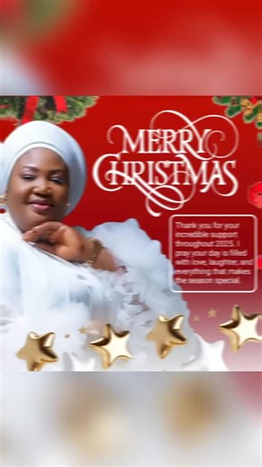 Merry Christmas from myself and all my band members! 🎄❤️ Thank you to everyone who has supported, prayed, encouraged, and stood with us. We truly appreciate you. May this season fill your homes with joy, peace, and God’s presence, the light of Christ will shine upon your path, silence every worry, and crown your days with peace and laughter in Jesus name. Amen 🙏 #chinyereudoma #ezeabata #christmas #zionprayerministryuk #nsppd CC: @onemillionmanworship_ph @censerschurchinc @houseontherockenugu