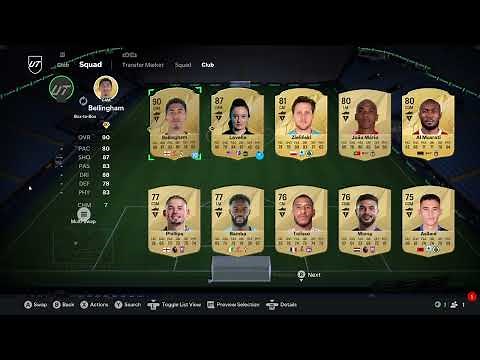 EA FC 25: How to Create a Concept Squad