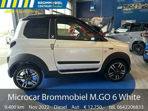 Microcar M.GO 45km auto|brommobiel 11-2022 slechts 9400KM!