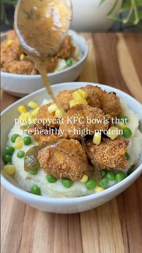 Copycat KFC Bowls #kfc #glutenfree #highprotein