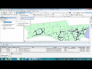 Using interactive selection and clipping in ArcMAP