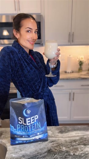 Patricia Streff on Instagram: "Sleep isn’t a luxury. It’s a strategy. ✨ Meet Sleep Protein — the first high-protein, melatonin-free sleep aid designed to support deep sleep + muscle recovery overnight. ✔️ 20g slow-digesting casein protein ✔️ 8 clinically-dosed, science-backed sleep ingredients ✔️ 200mg magnesium glycinate for calm + relaxation ✔️ No melatonin. No synthetic hormones ✔️ GLP-1 friendly (Ozempic, Wegovy, Mounjaro) Who can benefit from Sleep Protein? 🌙 Stressed professionals who nee