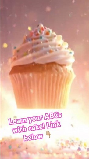 ABC Cupcake Song! 🧁✨ Learn letters A–Z the sweet way!