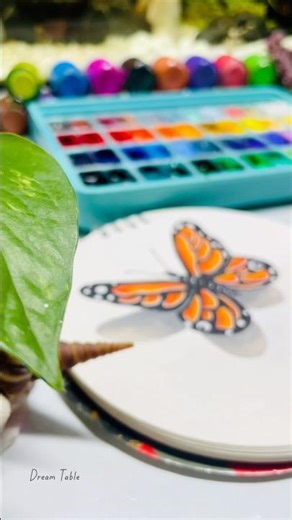 3D? 🤯 | 3d butterfly art #shots #art #3d #butterfly