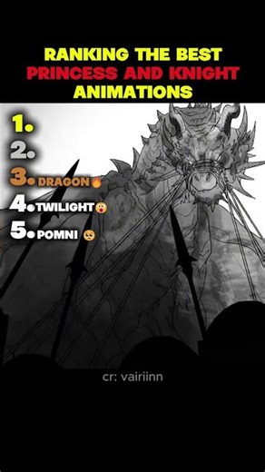 Ranking The Best Princess And Knight Animations #princess #knight #animation