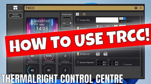 How To Install & Setup Thermalright Control Centre TRCC Guide & Troubleshooting