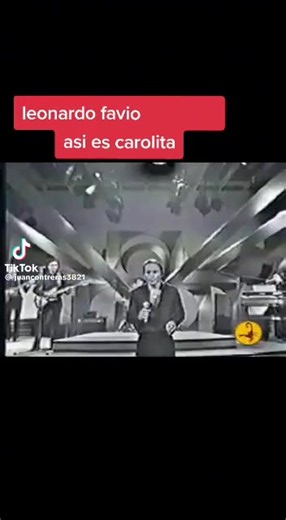 Leonardo Fabio - Así es Carolita (Letra Completa)