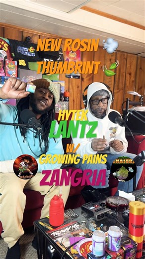 🔥💨NEW DROP DAY!! HYTEK X GROWIN PAINS (LANTZ X ZANGRIA) 2G Rosin 💨🔥 #shorts #theauxcorddon