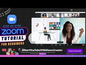 ZOOM Tutorial for Beginners 2021 | How to use ZOOM - #StartYouTubeWithDemocreator