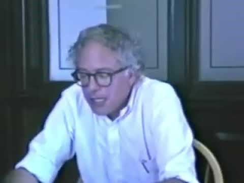 Bernie Sanders in 1985 praising Socialism
