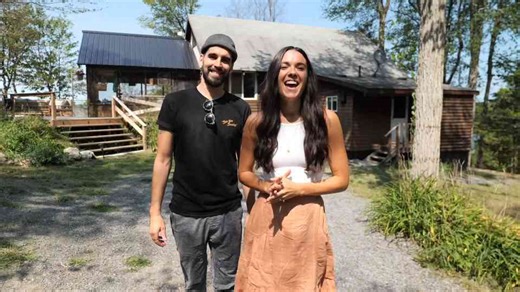 Before & after – the cabin that tried to break us