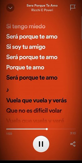 Sera Porque Te Amo - Letra, Canción Completa en Español