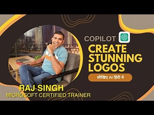 Create Stunning Logos with Copilot | Logo Design Tutorial for Beginners | Raj Singh Microsoft
