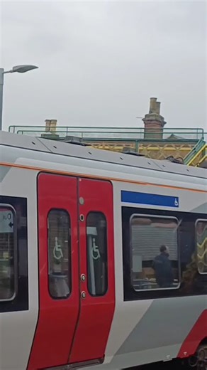 Class 755 departs Wymondham