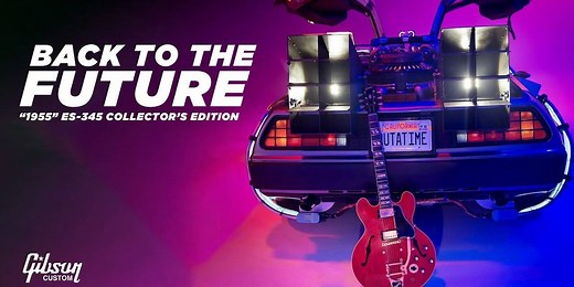 Gibson Celebrates 40th Anniversary of ‘Back To The Future’ with Exclusive Guitar Collection