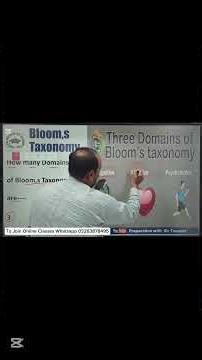 SST Bloom's Taxonomy | Education PPSC SPSC CSS NTS FPSC Pedagogy MCQs Preparation