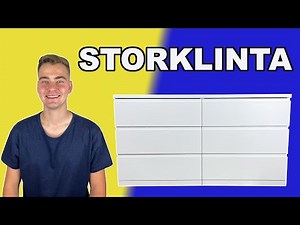 How to DISASSEMBLE STORKLINTA 6 Drawer Dresser IKEA Tutorial
