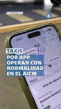 Relajan medidas para pedir Uber en el AICM #shorts
