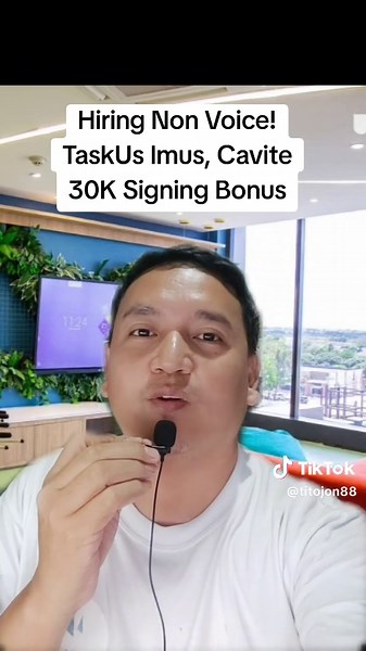 Hiring Non Voice Jobs at TaskUs Imus Cavite