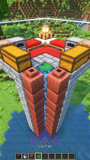 Minecraft Simple Elevator😱#shorts #minecraft