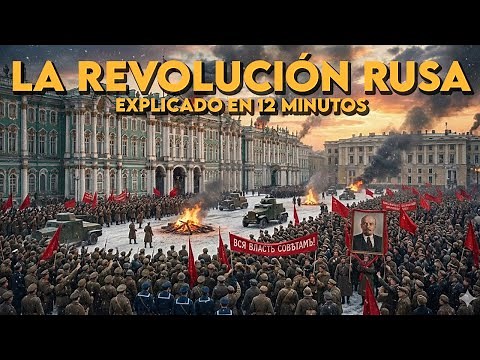 La REVOLUCION RUSA en 12 MINUTOS (ft. El Mapa de Sebas)