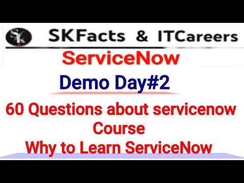 ServiceNow Demo #2 - 60 Questions & Answers session #ServiceNow #skfacts