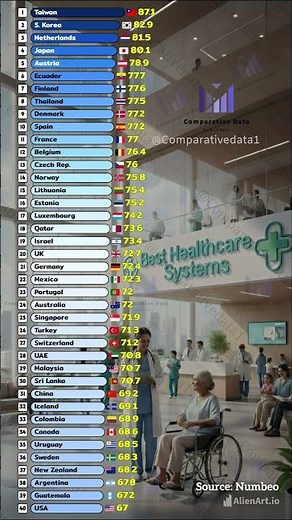 World’s Best Healthcare Systems 2026 🌍💉 | Healthcare Index