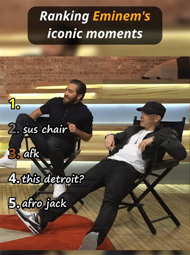 Ranking Eminem iconic moments #eminem #ranking #top5 TikTok