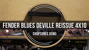 16 reactions | The Fender Blues Deville Reissue 60W 4x10 Combo...