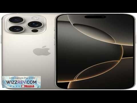 Apple iPhone 16 Pro US Version 256GB Natural Titanium for T Mobile (Renewed