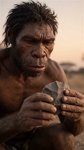 The First Stone Tool Changed Human History 🪨 #ancienthistory #history