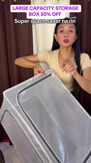 Large Capacity Storage Box - 50% Off Sale