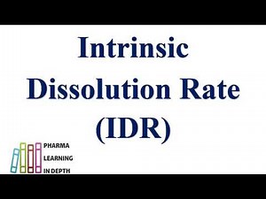 Intrinsic Dissolution Rate