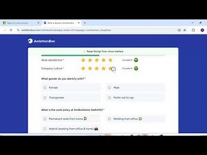 AmbitionBox- Review Management Tutorial
