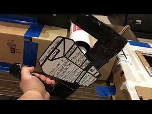 Boeing 737 simulator (cardboard)