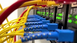 Fiber Optic Converter Fiber Optic Ethernet Stock Footage Video (100% Royalty-free) 1067768660 | Shutterstock