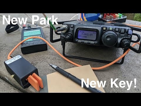A QRP CW activation of Pilot Mountain State Park w/the Yaesu FT-817ND, Elecraft T1, and some wire!