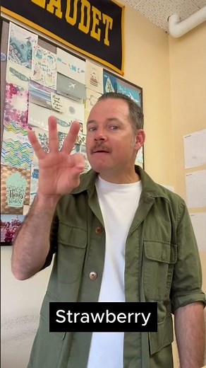 How to Sign "Strawberry" in ASL