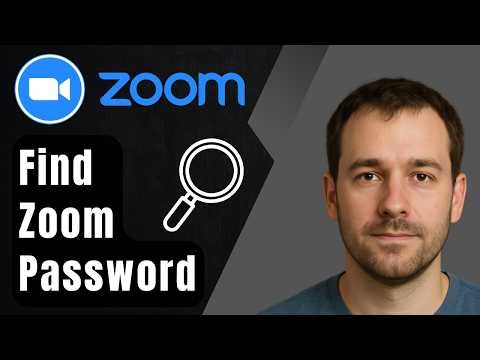 How to Find Your Zoom Meeting Password (2026 Step-by-Step Beginner Tutorial)