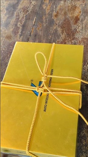 Ideas of Tying Box knot. #box #knot