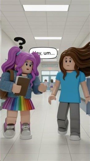 The Girl With Invisible Wind #roblox #robloxanimation