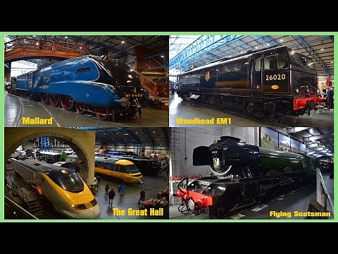 Famous Locomotives at the National Railway Museum ~ 21/04/2025 (HD)