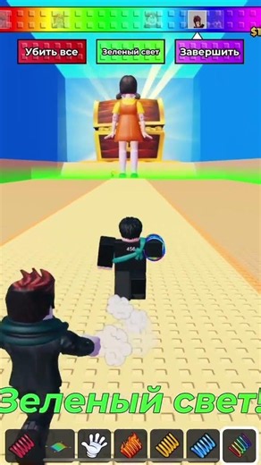 very HARD walkthrough of the SQUID GAME🦑 (watch to the end)#shorts