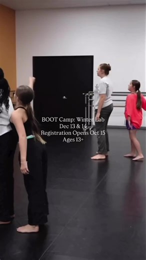 BOOT Camp: Creation Lab registration is open!! 🤠🤍✨ Register at www.bootdanceproject.org/boot-camp