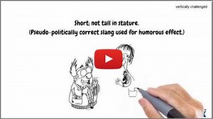 vertically challenged