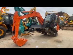 Used Hitachi ZX60 excavator 6 ton excavator demonstration