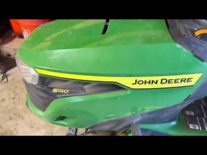 John Deere S120 Cold Start